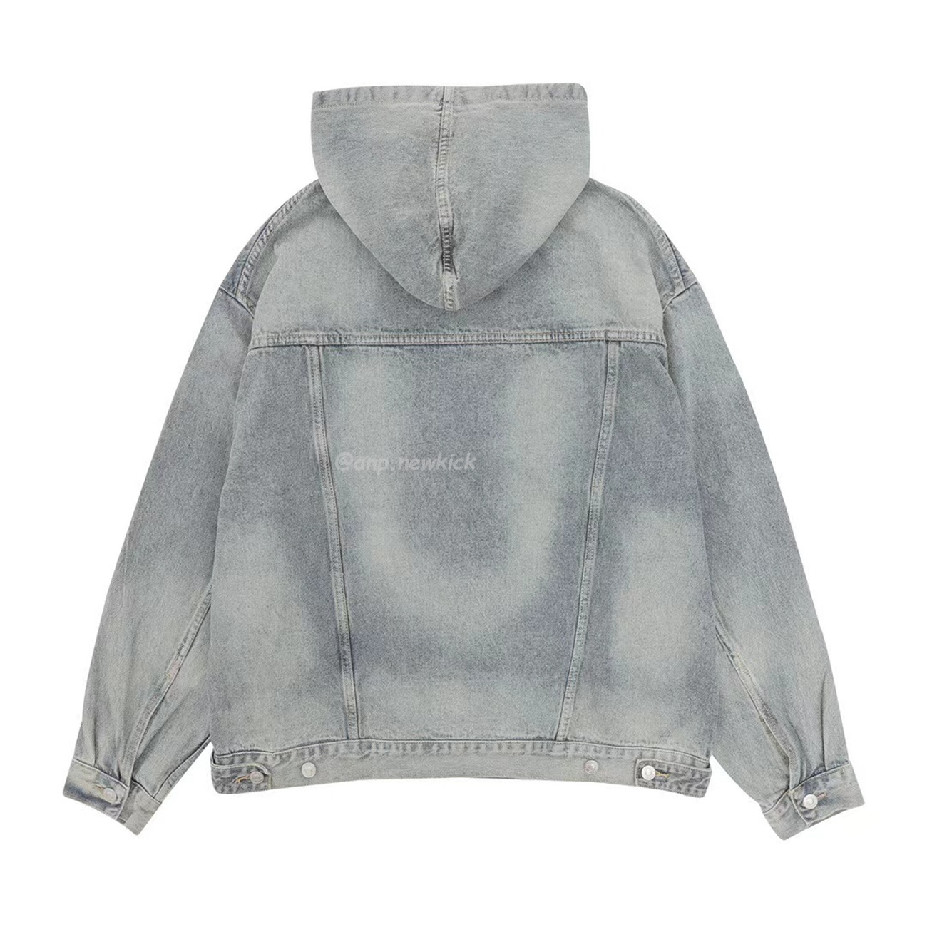 Balenciaga Hooded Denim Hoodie (10) - www.newkick.vip
